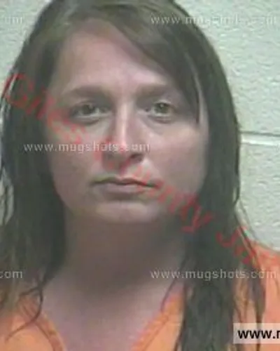 Booking photo of Laura Seigman, Giles County, Apr 3, 2016
