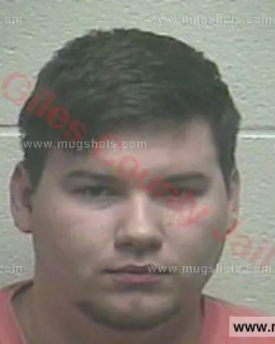 Booking photo of William Jesse Barnette, Giles County, Feb 25, 2017