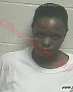 Booking photo of Lynnettea Tashae Jackson, Giles County, Jul 6, 2016
