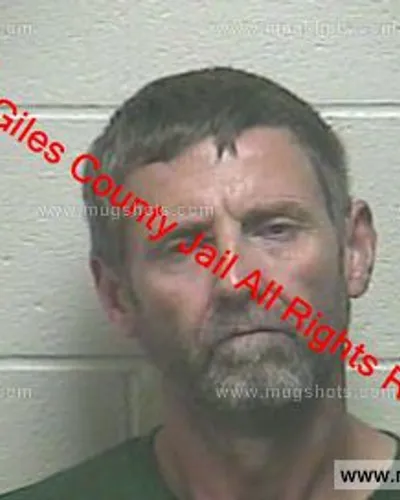 Booking photo of William Albert Miller, Giles County, Sep 27, 2019