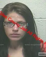 Booking photo of Heather Brook Forshey, Giles County, May 6, 2019