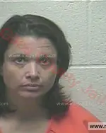 Booking photo of Amy Hennessee Moore, Giles County, Apr 11, 2018