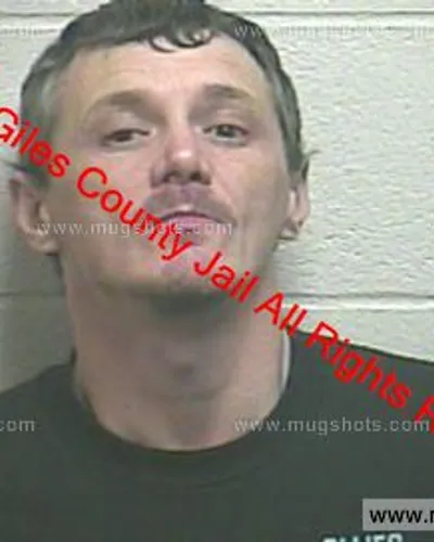 Booking photo of BRIAN SHAWN DANIELS Jr., Giles County, Dec 31, 2019