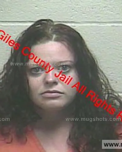 Booking photo of Summer Wilbanks, Giles County, Oct 30, 2019