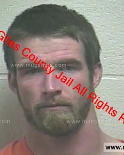 Booking photo of Westly Henson, Giles County, Jan 31, 2019