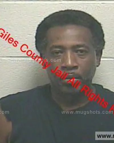 Booking photo of KALVIN LAMONT GIVENS Jr., Giles County, May 4, 2019