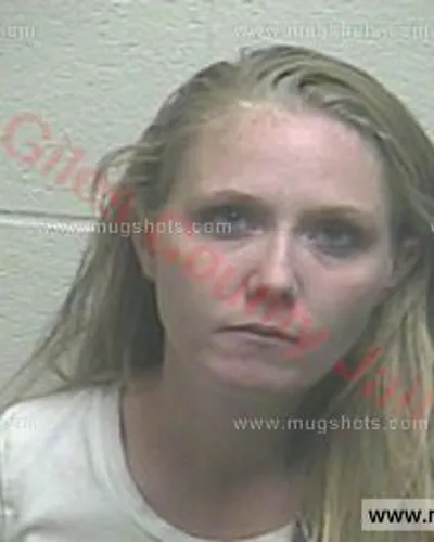 Booking photo of Whitney Blair Abernathy, Giles County, May 23, 2016
