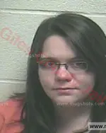 Booking photo of Ashley Nicole Turner, Giles County, Jan 21, 2016