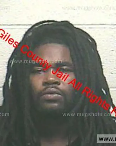 Booking photo of Maurice Baker, Giles County, Nov 21, 2019