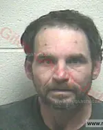 Booking photo of Shawn Mark Johnson, Giles County, Jan 21, 2018