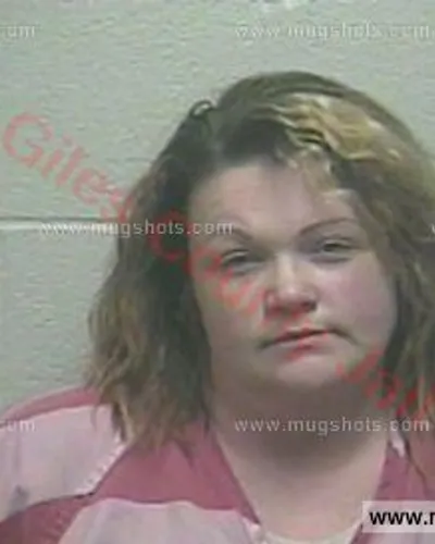 Booking photo of Shonda Workman-Hill, Giles County, Dec 7, 2017