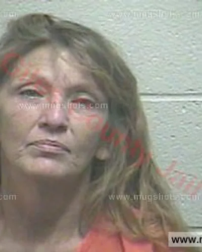 Booking photo of Patricia Dean Waldrop, Giles County, Apr 18, 2018