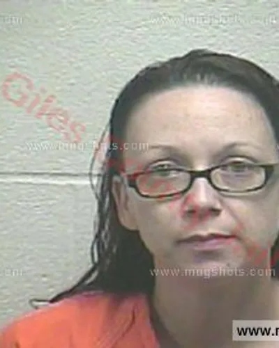 Booking photo of April Dawn St Hilaire, Giles County, Mar 30, 2018