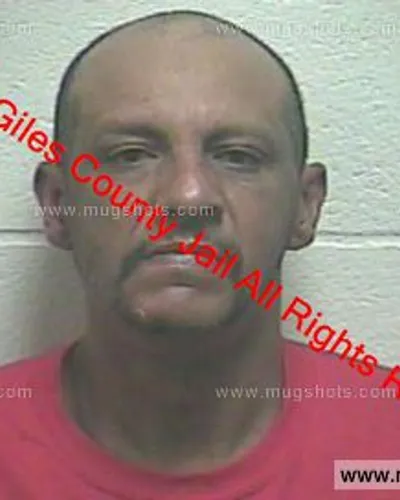 Booking photo of Rodney Franklin, Giles County, Sep 27, 2019