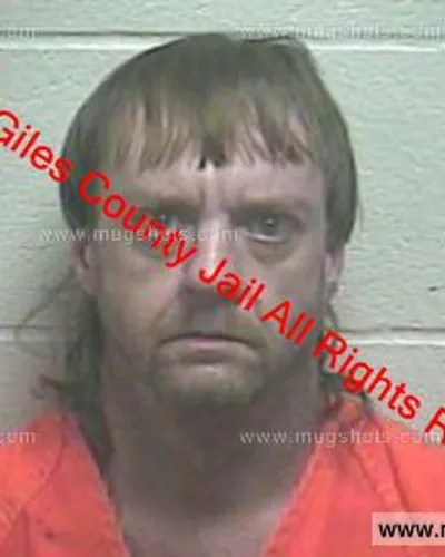 Booking photo of Tracy Mcgee, Giles County, Dec 4, 2019