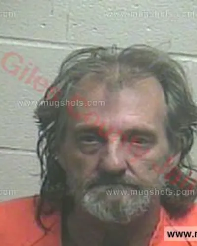 Booking photo of Boyd Glenn Lewis, Giles County, Sep 7, 2016