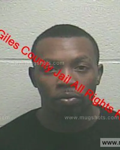 Booking photo of Albert Vinson, Giles County, Feb 4, 2020