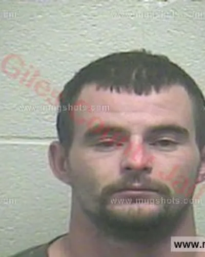 Booking photo of Scottie Lee Wayne Lyle, Giles County, Dec 9, 2015