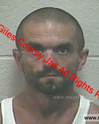 Booking photo of William Jay Menge, Giles County, Sep 27, 2019