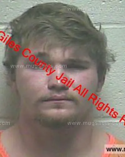 Booking photo of Alexander Dean, Giles County, Feb 15, 2020