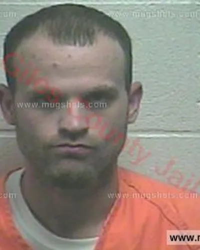 Booking photo of Zachary Dale Malone, Giles County, Nov 28, 2017