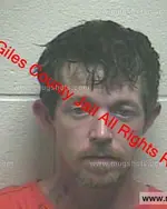 Booking photo of Jeremy Lee Parrish, Giles County, May 20, 2020