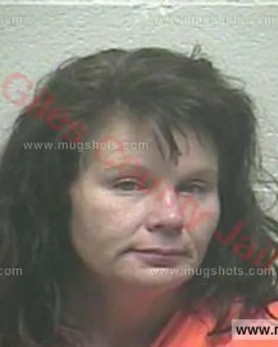 Booking photo of Michelle Lee Jones, Giles County, Jan 22, 2018