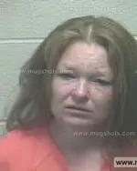 Booking photo of Lora Angela Shannon, Giles County, May 25, 2015