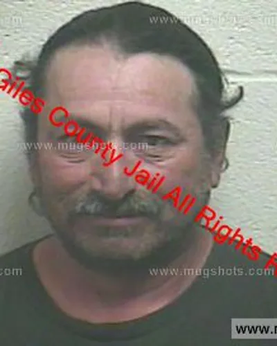 Booking photo of Adalberto Diaz, Giles County, Mar 29, 2019