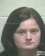 Booking photo of Allison Nicole Woodard, Giles County, Aug 14, 2014