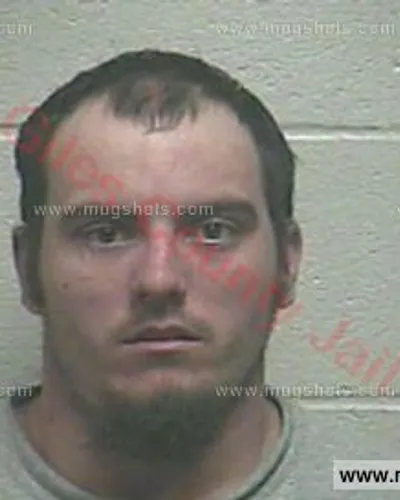 Booking photo of Tyler David Henry, Giles County, Mar 25, 2018