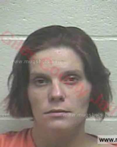 Booking photo of Heather Marie Evans, Giles County, Dec 20, 2017