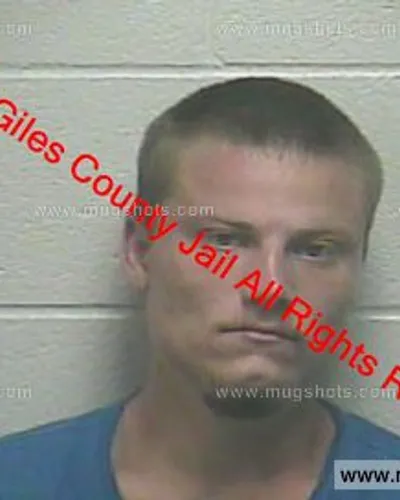 Booking photo of Colby Hay, Giles County, Sep 27, 2019