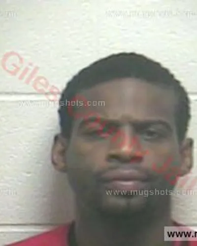 Booking photo of Nikolas Gregory Simmons, Giles County, Dec 30, 2017