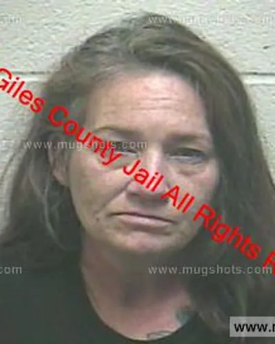 Booking photo of Christina Ashton, Giles County, Nov 29, 2019
