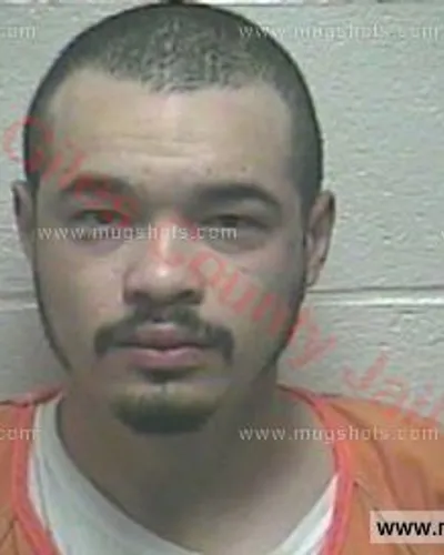 Booking photo of Adam Triston Garcia, Giles County, Apr 22, 2018