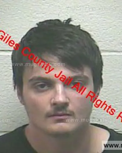 Booking photo of Ethan Pennington, Giles County, Oct 2, 2019