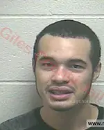 Booking photo of Adam Triston Garcia, Giles County, Dec 1, 2017