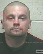 Booking photo of Bradley Dean Woodard, Giles County, Jan 18, 2018