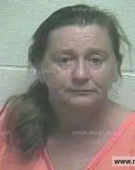 Booking photo of Sharon June Norwood, Giles County, Sep 20, 2014