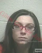Booking photo of Courtney Nicole Burchell, Giles County, Jun 5, 2016