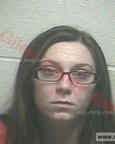 Booking photo of Courtney Nicole Burchell, Giles County, Jun 5, 2016