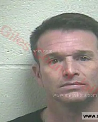 Booking photo of Christopher Tarpley, Giles County, Apr 5, 2018