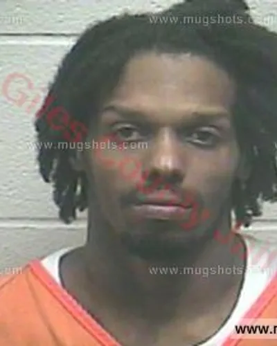 Booking photo of Cody Duran Marks, Giles County, Feb 4, 2017