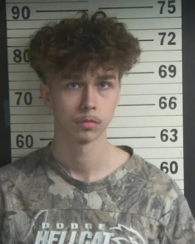 Booking photo of TALAN W TREVATHAN, Hamblen County, Jan 5, 2026