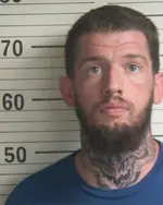 Booking photo of Christopher George Baxley, Hamblen County, Aug 7, 2025