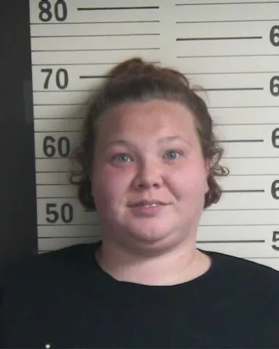 Booking photo of ASHLEY STRANGE, Hamblen County, Dec 19, 2025