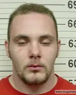 Booking photo of James Michael Mathis, Hancock County, Jun 19, 2012