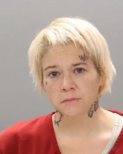 Booking photo of Amber Lee Perry, Knox County, Nov 3, 2025