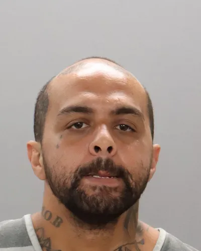 Booking photo of Daniel Vincent Santana, Knox County, Aug 14, 2025